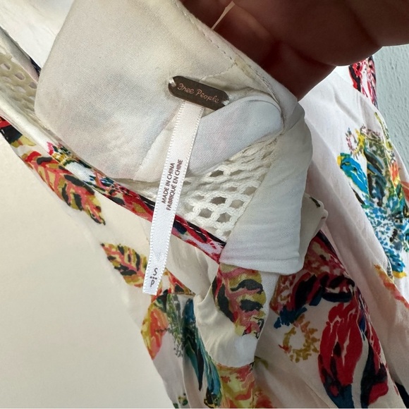 Free People Thought I Was Dreaming Dress. Small. White Floral. - Picture 7 of 7
